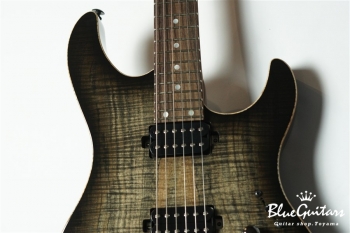 FUTURA-S HH LTD / Alder Back Spalted Maple Top Body - Transparent Black